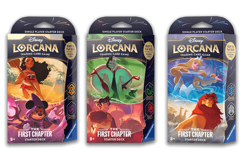 Lorcana First Chapter Starter Decks