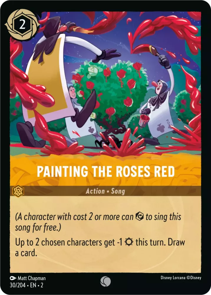 Painting the Roses Red