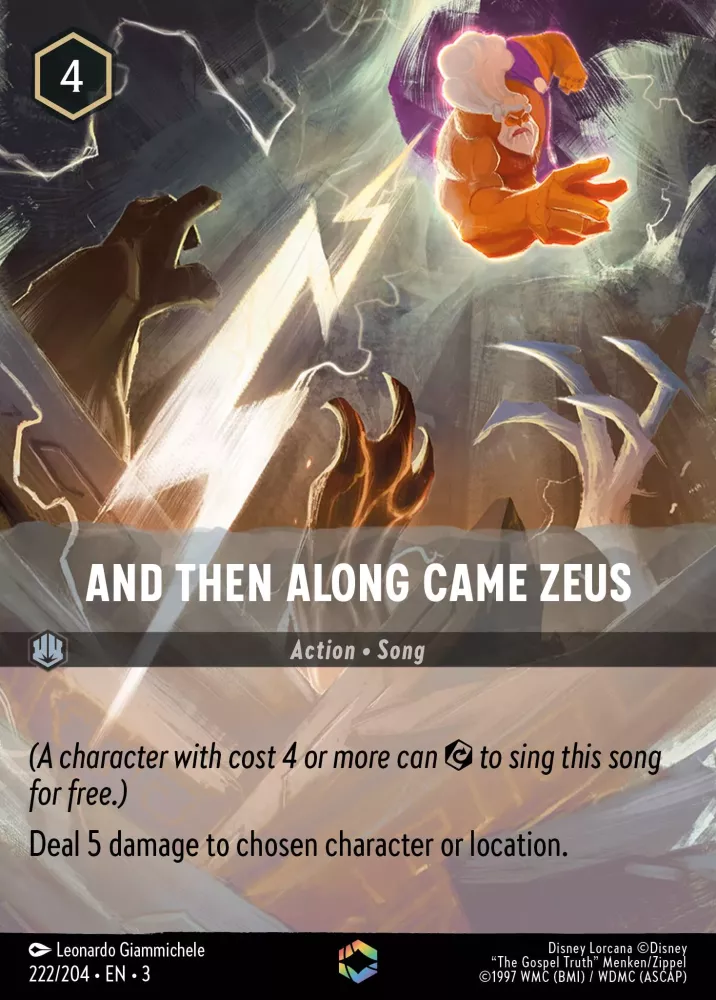 And Then Along Came Zeus Enchanted