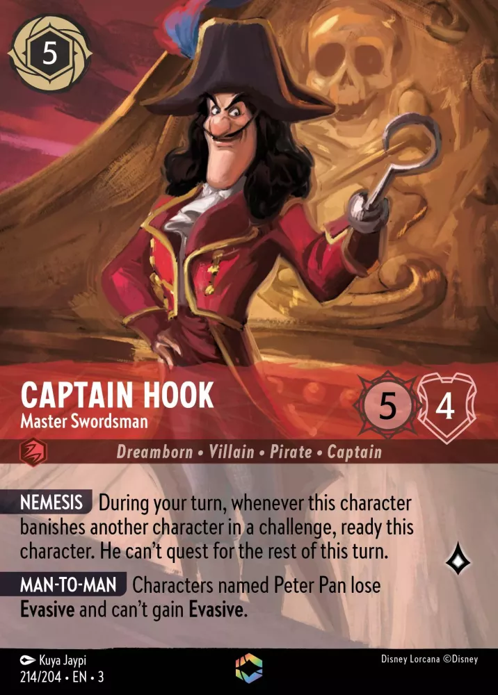 Captain Hook - Master Swordsman Enchanted