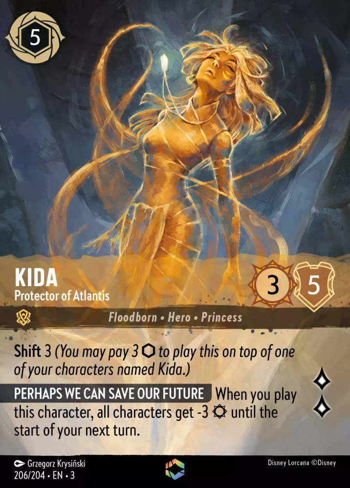 Kida - Protector of Atlantis Enchanted