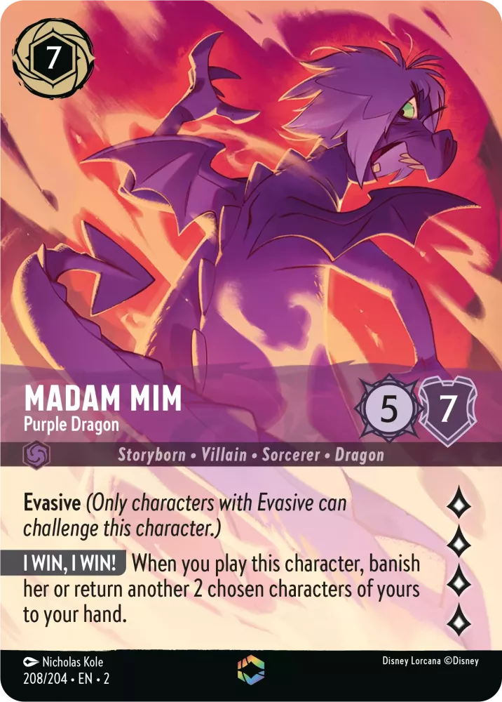 Madam Mim - Purple Dragon Enchanted