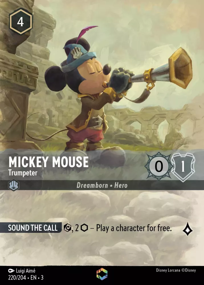 Mickey Mouse - Trumpeter Enchanted