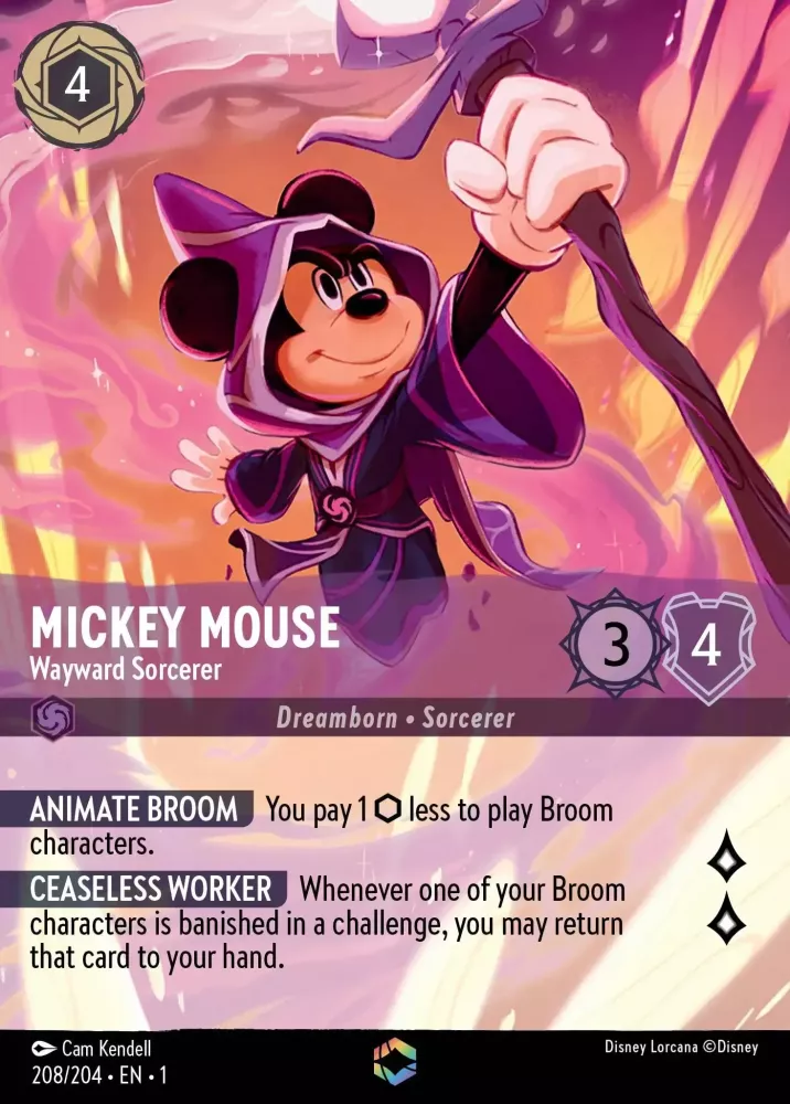 Mickey Mouse - Wayward Sorcerer Enchanted