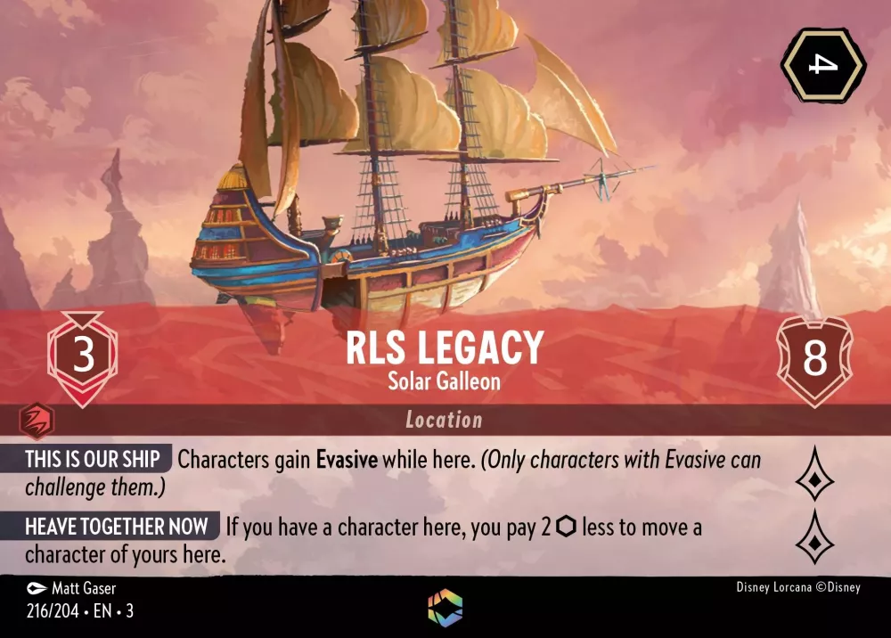 RLS Legacy - Solar Galleon Enchanted