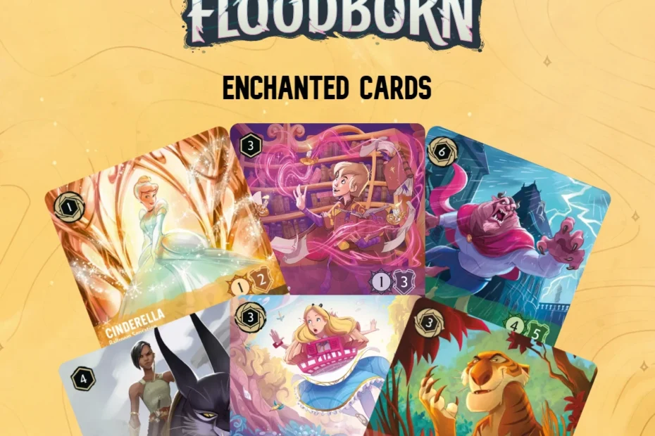 Disney Lorcana Rise of the Floodborn Enchanted Cards