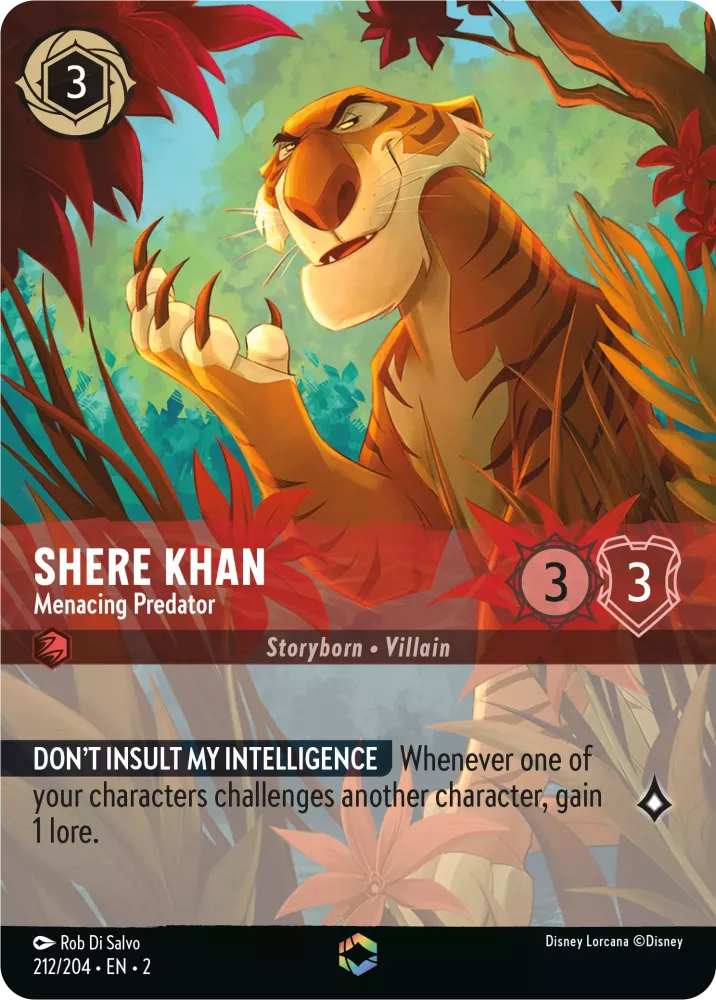 Shere Khan - Menacing Predator Enchanted