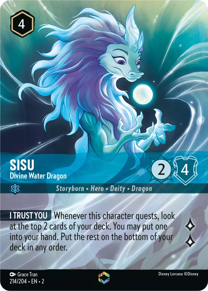 Sisu - Divine Water Dragon Enchanted