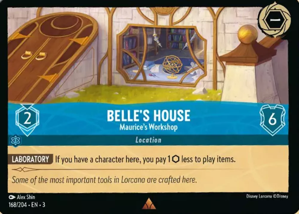 Belle's House - Maurice's Workshop