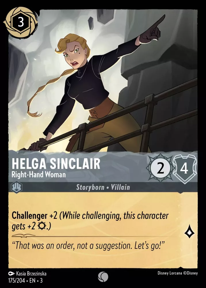 Helga Sinclair - Right-Hand Woman