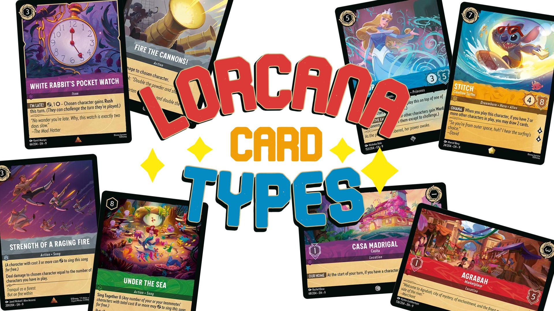 Disney Lorcana Card Types