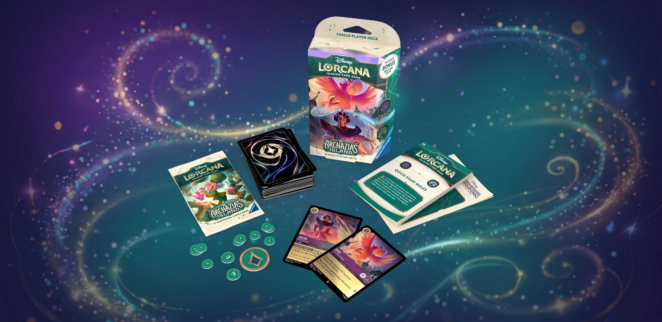Archazia’s Island Starter Deck Amethyst & Steel (Jafar & Iago) Contents