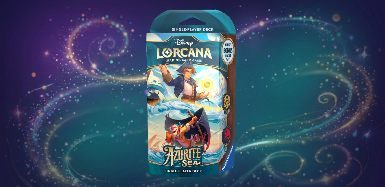 Azurite Sea Starter Deck Review (Jim Hawkins & Tigger)