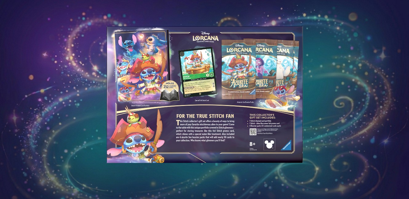 Lorcana Azurite Sea Stitch Collector's Gift Set