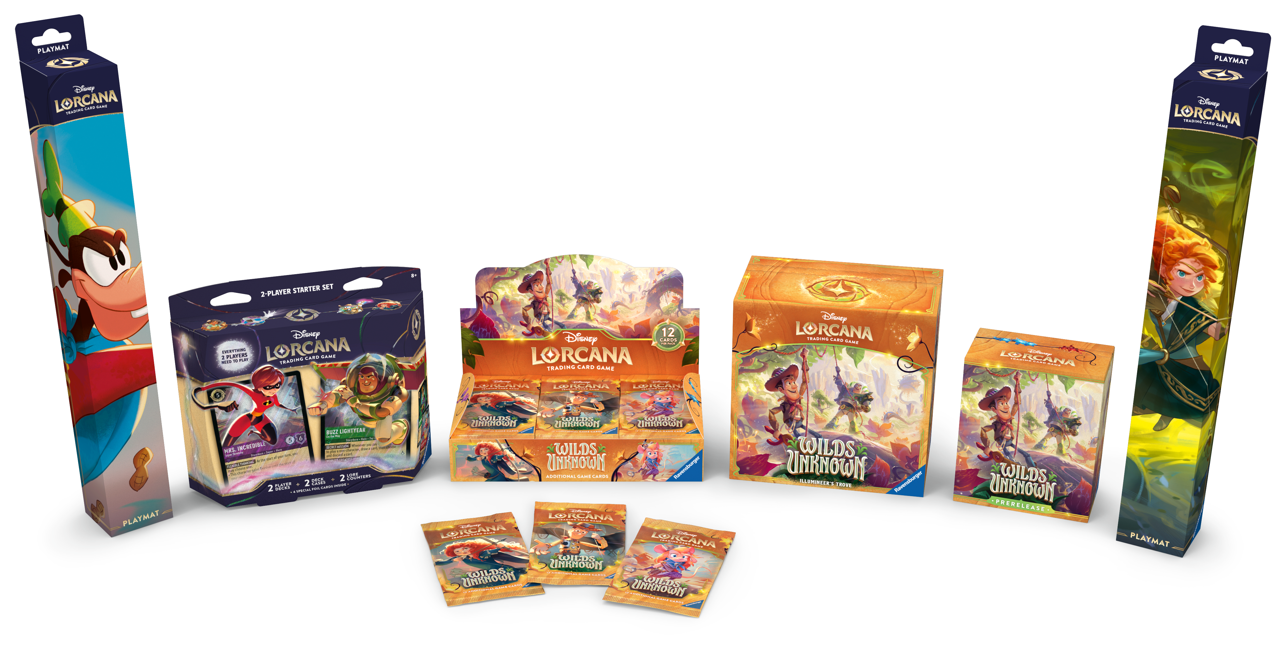 Lorcana Wilds Unknown Products