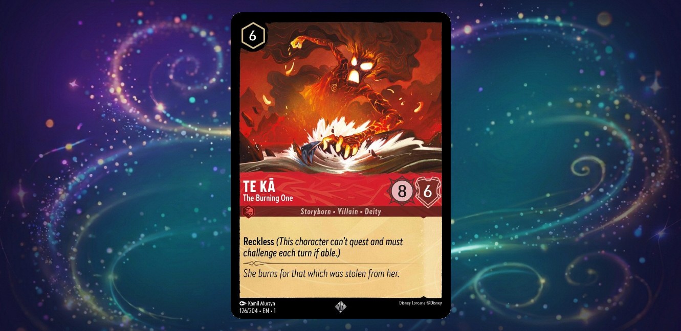 Disney Lorcana Reckless Card