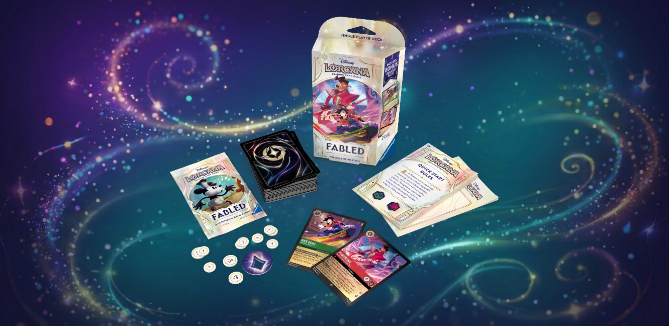 Fabled Starter Deck Emerald & Ruby (Max Goof & Powerline) Contents