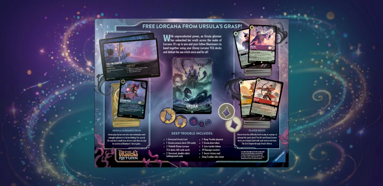 Disney Lorcana Illumineer's Quest Deep Trouble