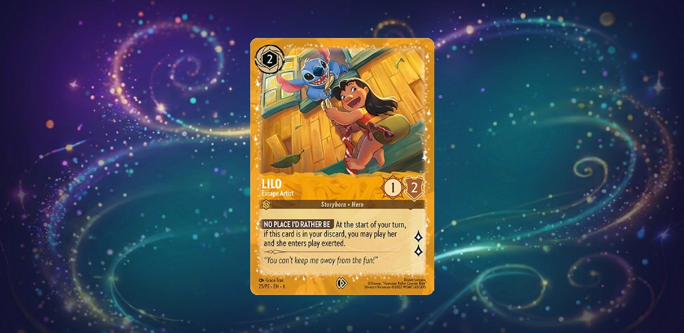 Lilo - Escape Artist Promo Card