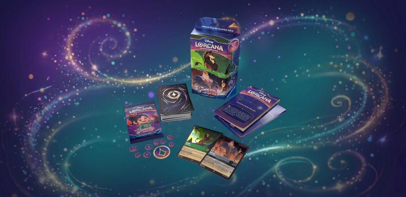 Shimmering Skies Starter Deck Emerald & Steel (Kronk & Scar) Contents