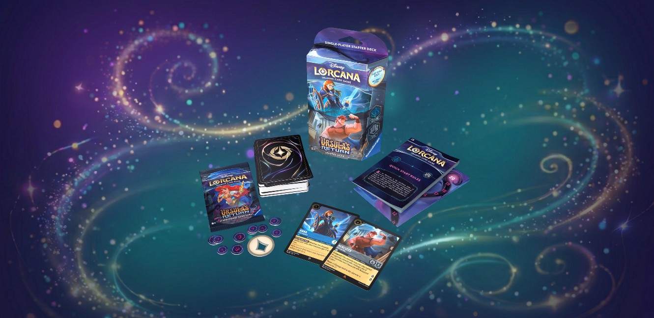 Ursula’s Return Starter Deck Sapphire & Steel (Anna & Hercules) Contents