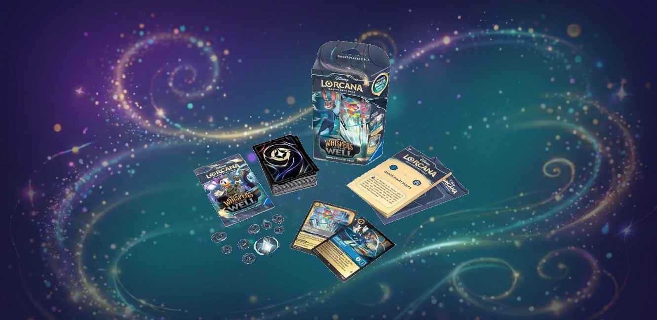 Whispers in the Well Starter Deck (Judy Hopps & Robin Hood) Contents